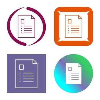 icono de vector de análisis único