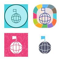 Unique Global Signals Vector Icon