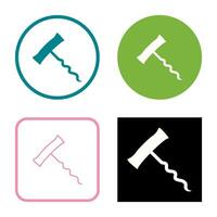 Unique Corkscrew Vector Icon