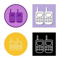 Walkie Talkie Vector Icon