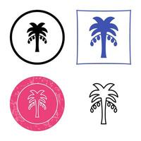 Coconut trees Vector Icon