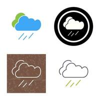 Rain Vector Icon