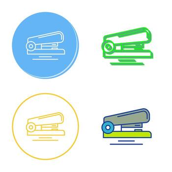 icono de vector de grapadora