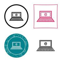 Unique Internet Vector Icon