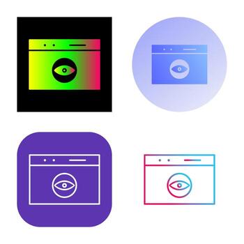 icono de vector de optimización de enlace único