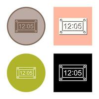 Unique Timer Vector Icon