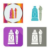 Oil Paint Vector Icon