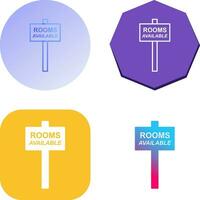 Rooms Vector Icon