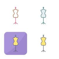 Dress Holder Vector Icon