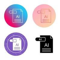 AI Vector Icon