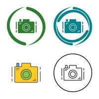 icono de vector de camara