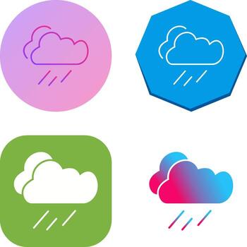 icono de vector de lluvia