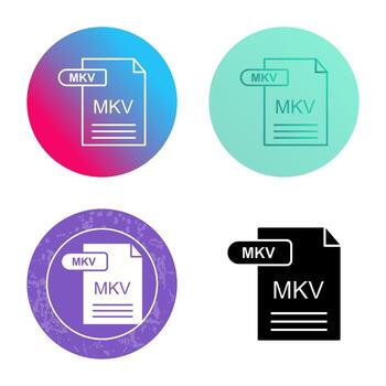 MKV Vector Icon
