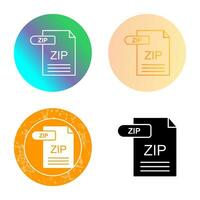 ZIP Vector Icon