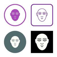 Human Face Vector Icon