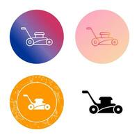 Lawn Mower Vector Icon