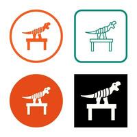 Bones Exhibit Vector Icon