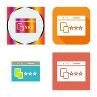 Unique Website Promotion Vector Icon