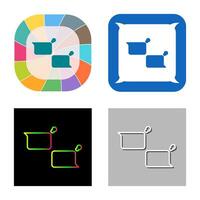 Unique Chatting Vector Icon