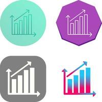 Rising Statistics Vector Icon