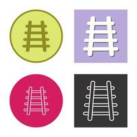 Train Tracks Vector Icon