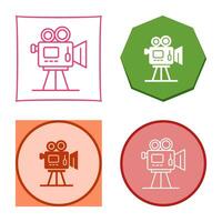 Movie camera Vector Icon