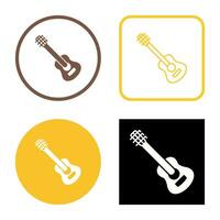 icono de vector de guitarra