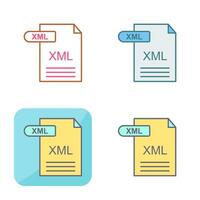 XML Vector Icon