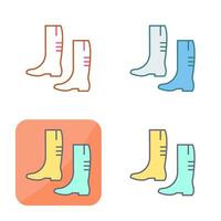 Gardening Boots Vector Icon