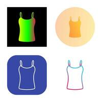 Ladies Vest Vector Icon