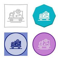 Delivery Truck Vector Icon