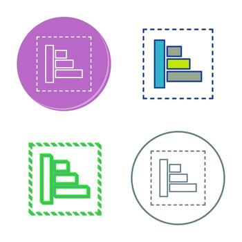 Object Alignment Vector Icon