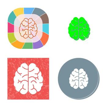 icono de vector de cerebro