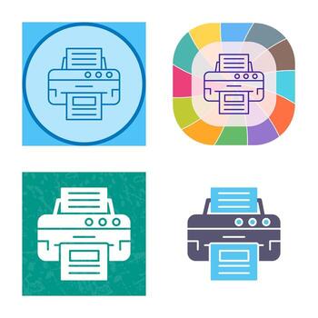 Printer Vector Icon