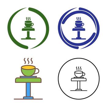 Coffee Table Vector Icon