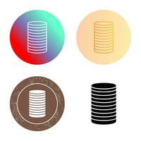 Stack of Coins Vector Icon