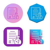 Hypothsis Vector Icon