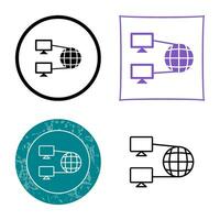 Internet Connectivity Vector Icon