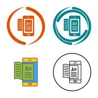 Ebook Vector Icon