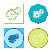 Clock Vector Icon