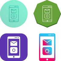 Unique Mobile Applications Vector Icon