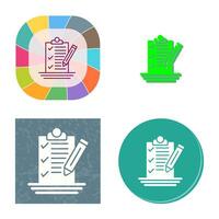 Check List Vector Icon