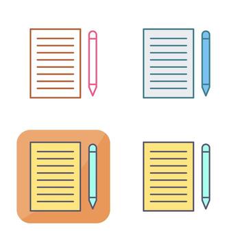 Write Feedback Vector Icon