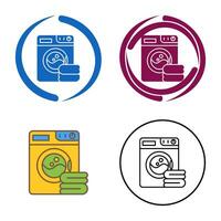 Washing Machine Vector Icon