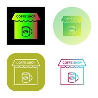 Coffee Shop Vector Icon