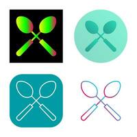 Spoons Vector Icon