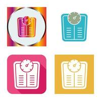 Weight Scale Vector Icon