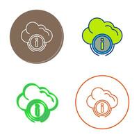 Cloud Computing Vector Icon