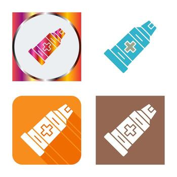 pegar icono vectorial vector