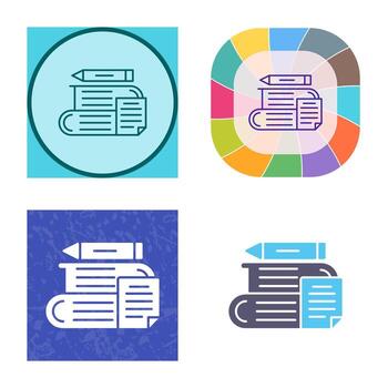 icono de vector de estudio